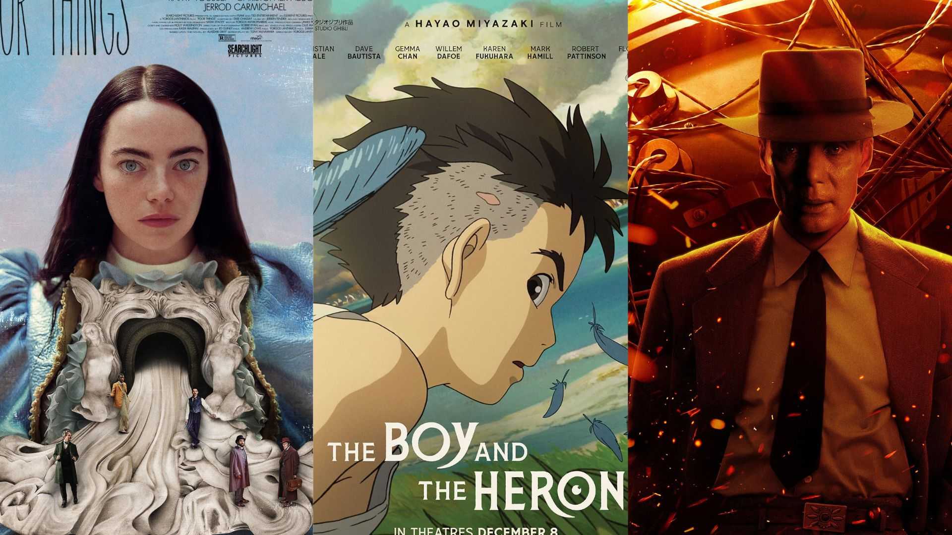 Poor Things to The Boy and the Heron: Where to stream the 2024 Oscar-winning films online