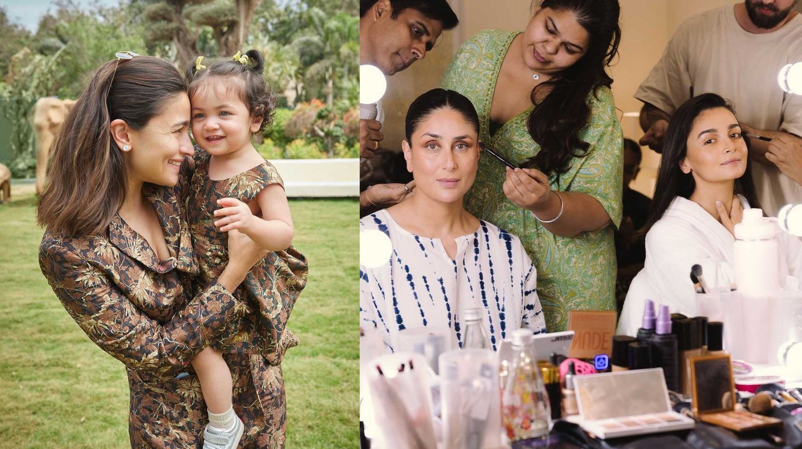 Alia Bhatt twins with Raha, shares unseen pics with Ranbir and Kareena Kapoor from Anant Ambani’s pre-wedding bash