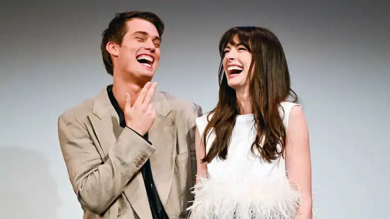 Anne Hathaway and Nicholas Galitzine (Source: X)