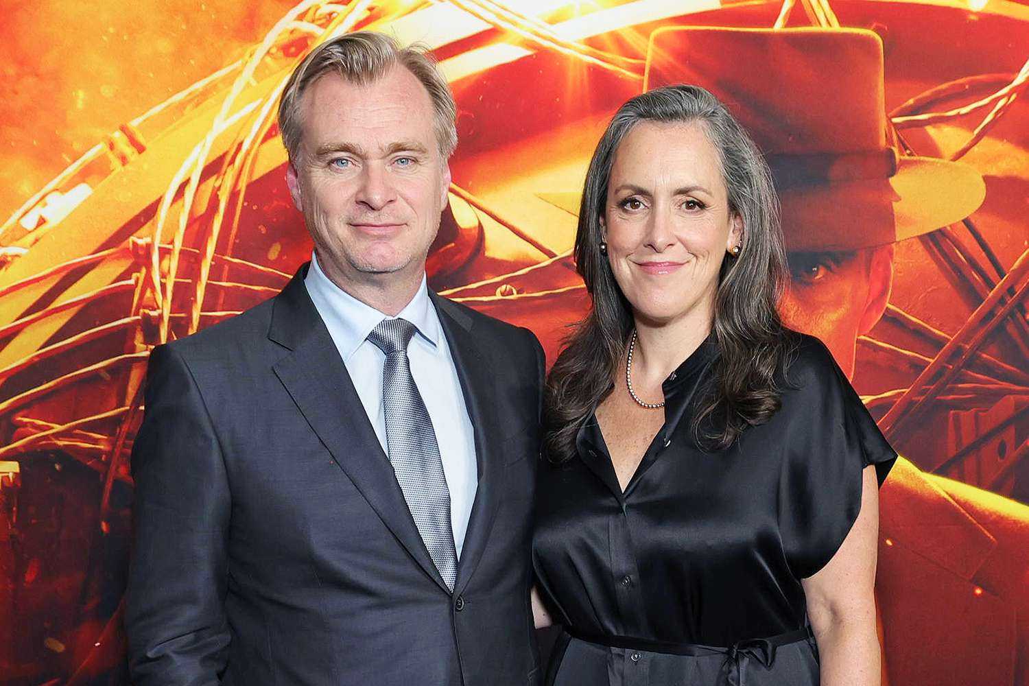 Christopher Nolan and Wife Emma Thomas (Source: X)