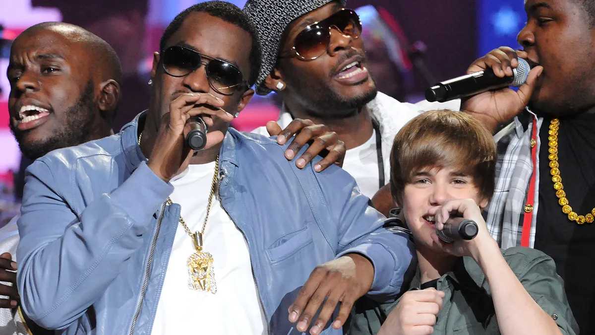 Diddy and Justin Bieber (Source: X)