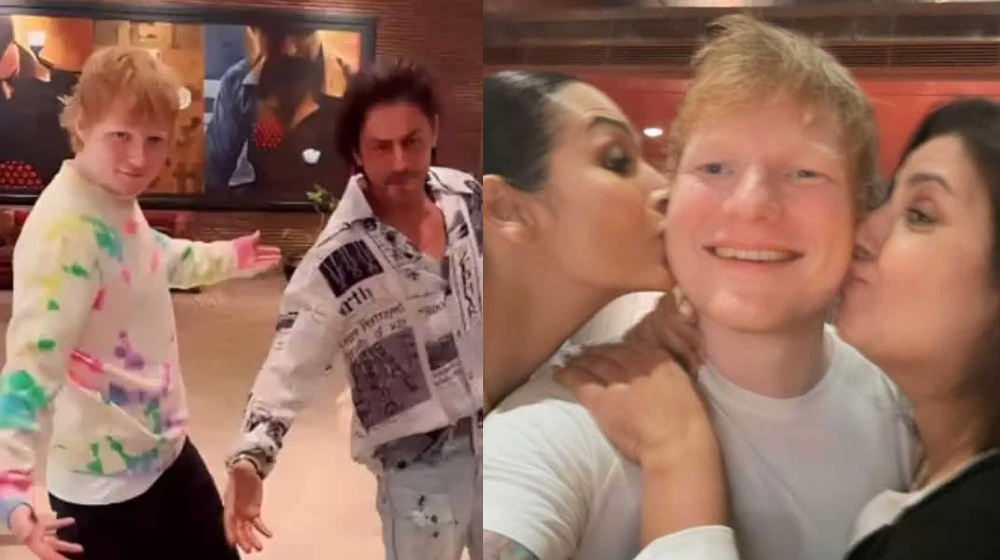 From Shah Rukh Khan and Malaika Arora to Farah Khan: Celebs who got to chill with Ed Sheeran this week