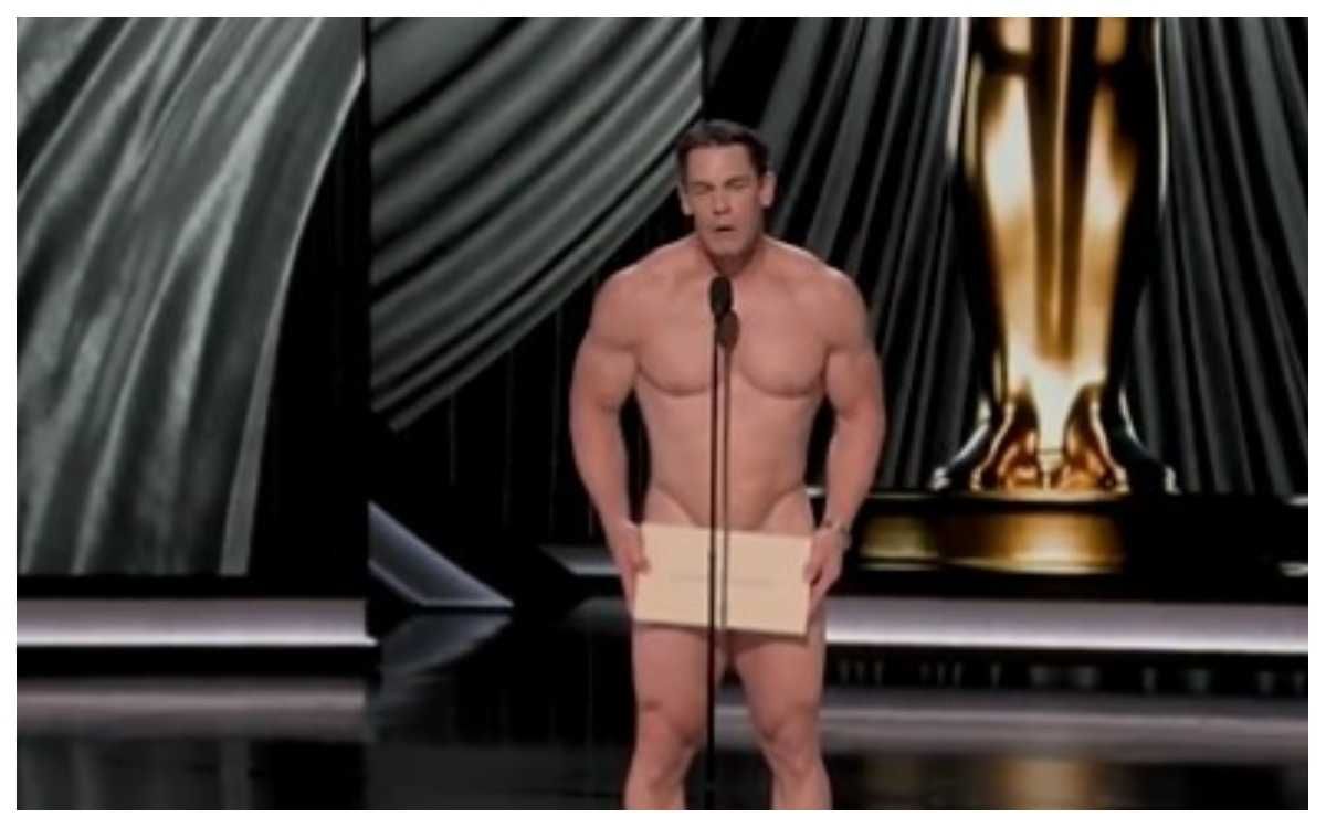 Oscar 2024: जॉन सीना बिना कपड़ों के स्टेज पर पहुंच गए न्यूड, वीडियो देख यूजर्स बोले- ये कैसा अवॉर्ड शो है