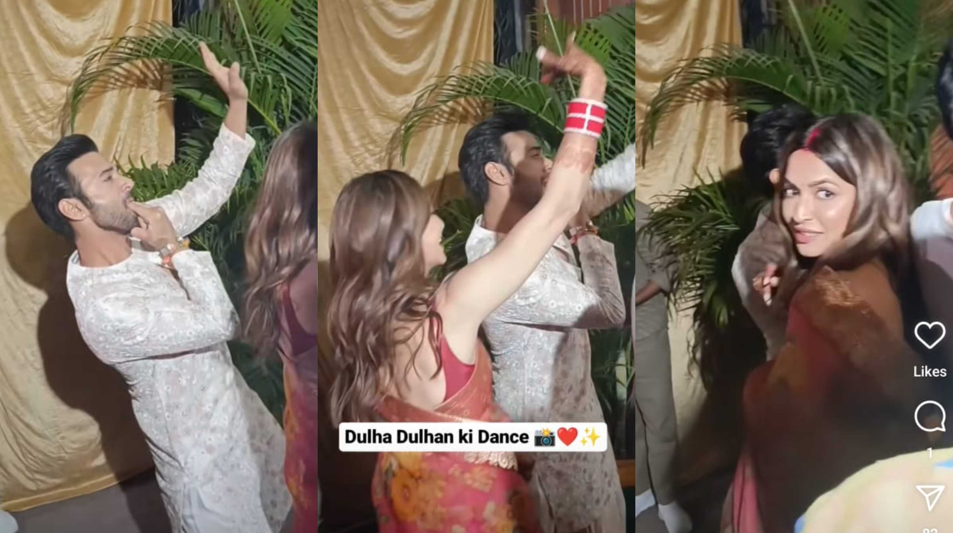 Newlyweds Pulkit Samrat and Kriti Kharbanda dance their hearts out during their griha pravesh ceremony; watch