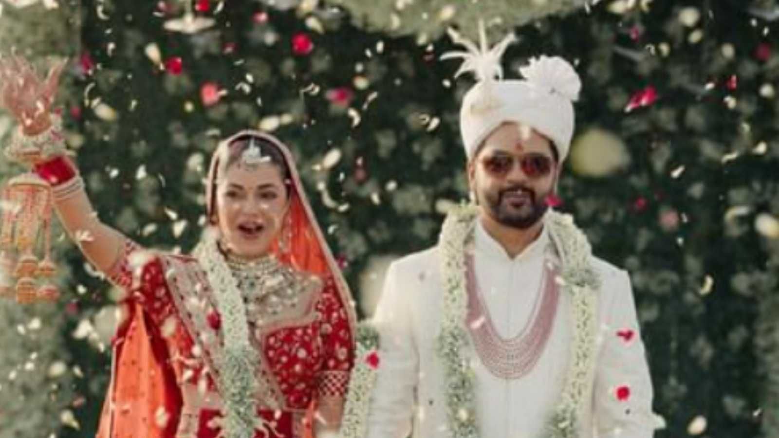 Meera Chopra gets married to Rakshit Kejriwal
