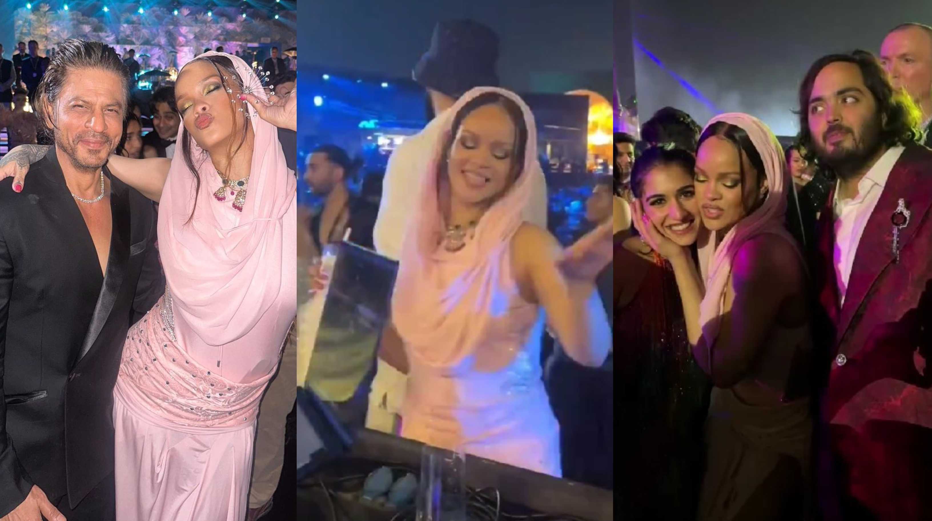 Rihanna, Radhika Merchant & Anant Ambani vibe to Shah Rukh Khan’s song Chaleya in unseen video from Jamnagar; watch