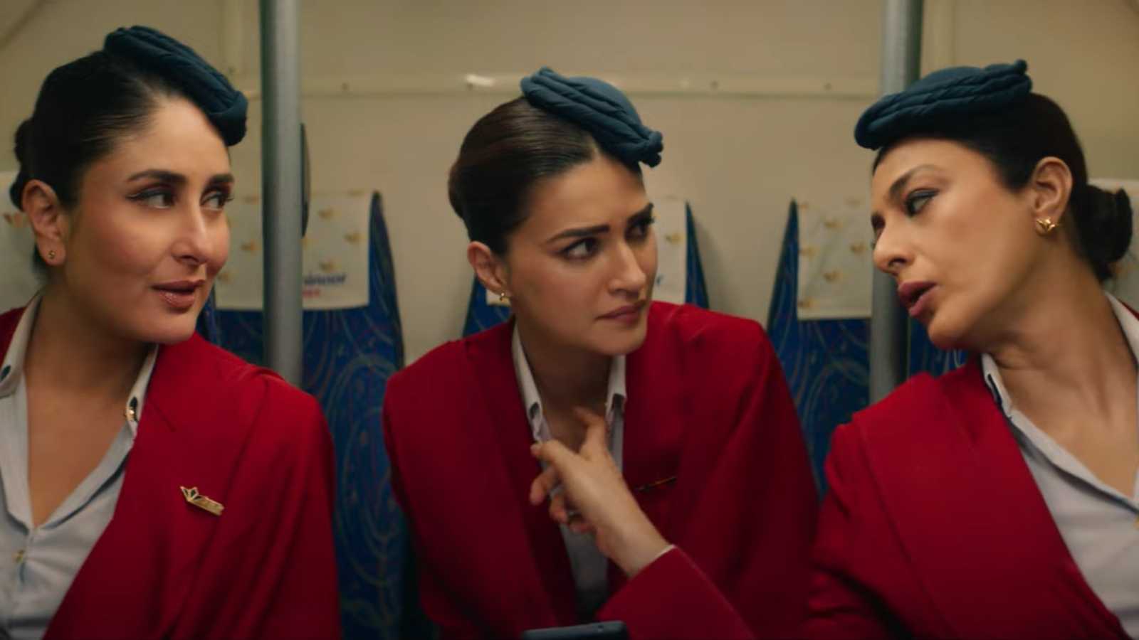 Watch Crew Trailer: Tabu, Kareena Kapoor Khan and Kriti Sanon jet off ...