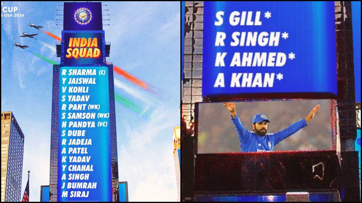 BCCI announce India's squad for T20 World Cup 2024; fans say Rinku Singh deserves better