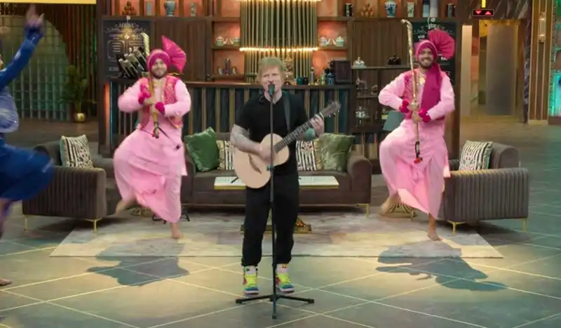 Ed Sheeran at The Great Indian Kapil Show