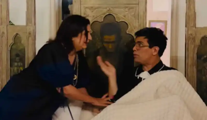 Farah Khan and Karan Johar