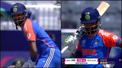 IND vs BAN T20 World Cup warm-up game - 'Vintage' Hardik Pandya wows fans with 3 back-to-back SIXES