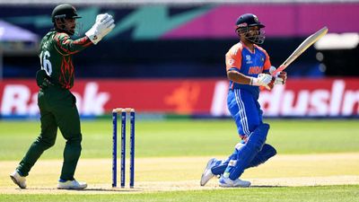 IND vs BAN T20 World Cup warm-up game - Rishabh Pant smashes 50 in first game for India since car crash