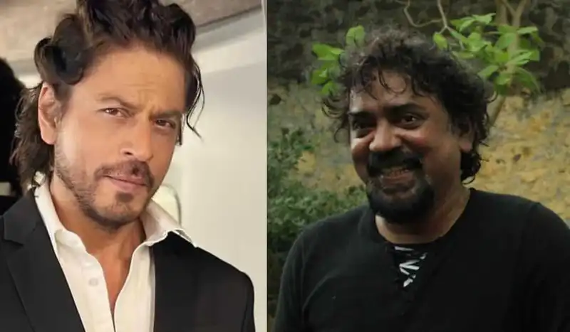 Shah Rukh Khan congratulates Santosh 'Santa' Sivan for his Pierre Angenieux Excel Lens Award at Cannes 2024; do not forget to spot the draft of The King besides him!