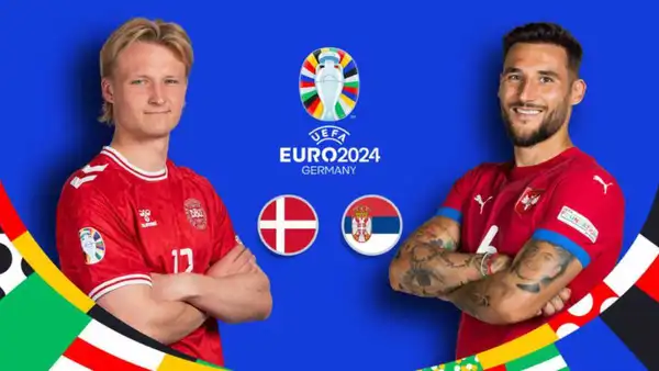 DEN vs SRB live streaming: Where to watch Euro 2024 Match 32 between Denmark and Serbia, playing XI and more
