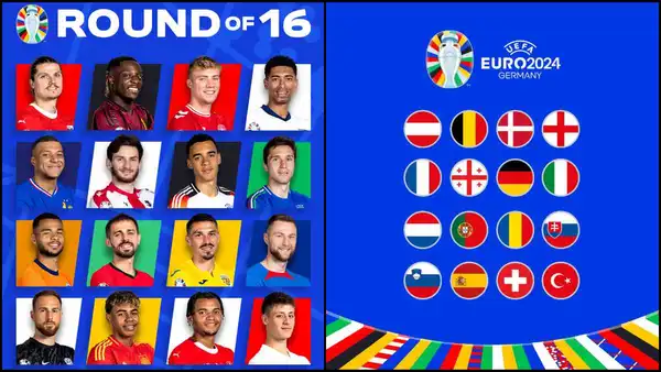 EURO 2024 Round of 16 fixtures: Where to watch teams like Germany, Spain, Portugal and more in India on TV, OTT