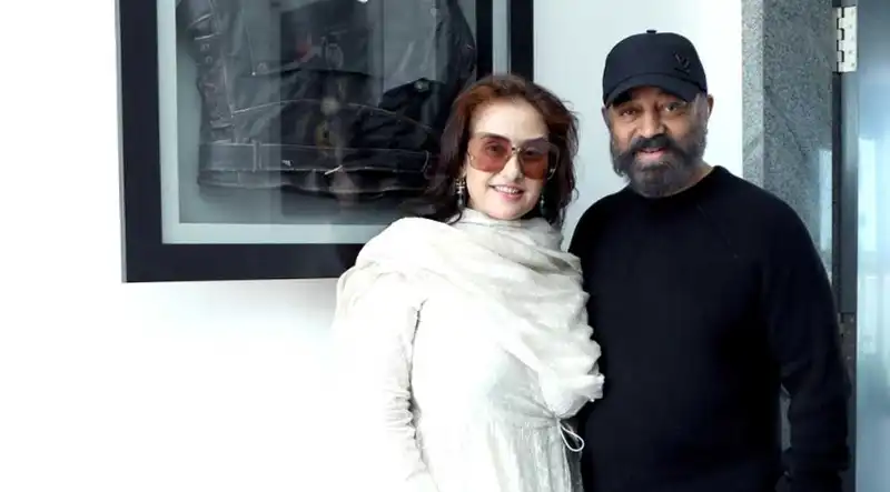 Manisha Koirala and Kamal Haasan