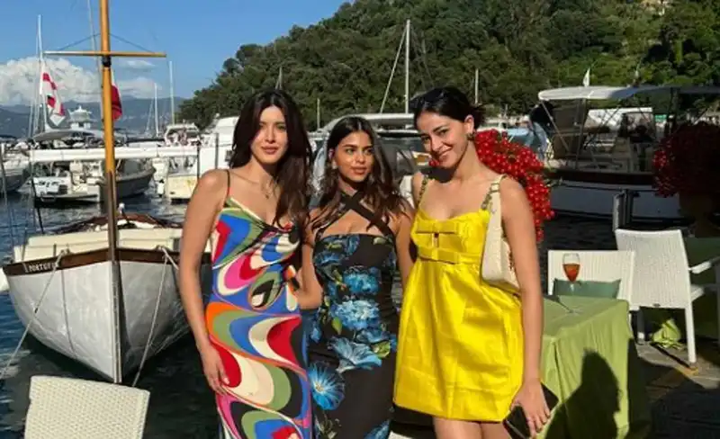 Shanaya Kapoor, Suhana Khan and Ananya Panday