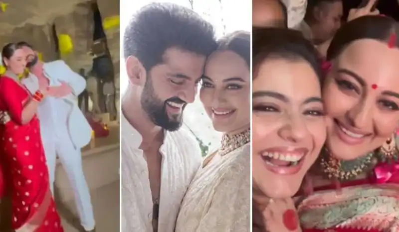 Sonakshi Sinha and Zaheer Iqbal's wedding bash’s inside videos are setting the internet on fire!