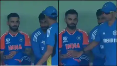 IND vs ENG: India coach Rahul Dravid engages in discussion with Virat Kohli after his dismissal