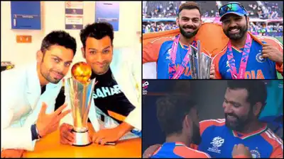 IND vs SA: From hugs, tears to poses - Virat Kohli and Rohit Sharma's bond makes fans emotional