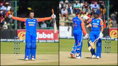 IND vs ZIM: Fans enjoy Abhishek Sharma's 100 and Ruturaj Gaikwad's 50 as India post 234 vs Zimbabwe