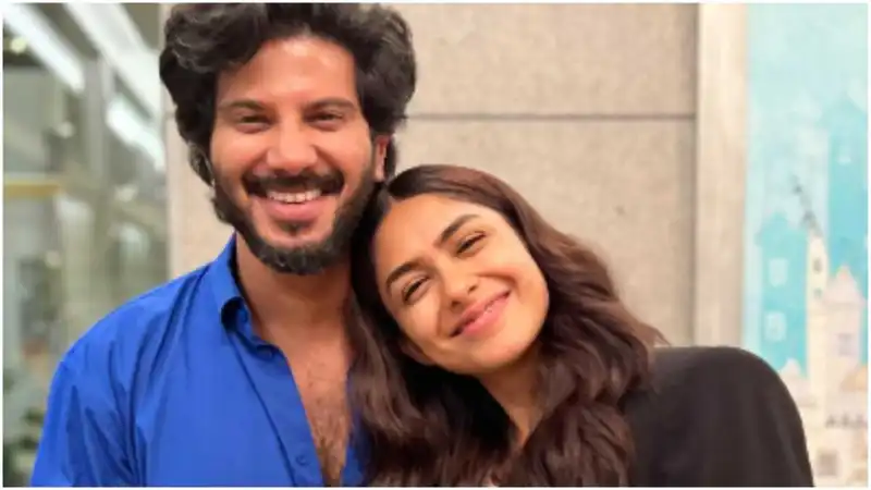 Dulquer Salmaan and Mrunal Thakur