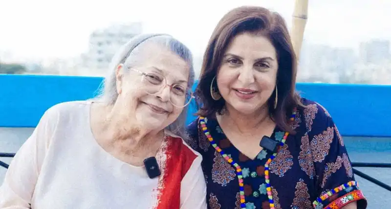 Farah Khan and mother Menaka Irani