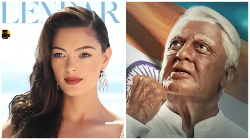 Indian 2 Calendar Song is out: Former Miss Universe Demi-Leigh Tebow dazzles in Kamal Haasan-starrer's new single | Watch
