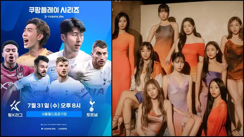 K League vs Tottenham Hotspur and TWICE