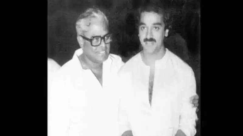 Kamal Haasan with K Balachander