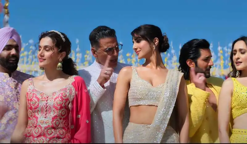 Khel Khel Mein’s Hauli Hauli track dropped- Akshay Kumar, Vaani Kapoor, Ammy Virk and Taapsee Pannu is bound to make you smile