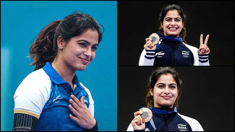 Manu Bhaker at Paris Olympics