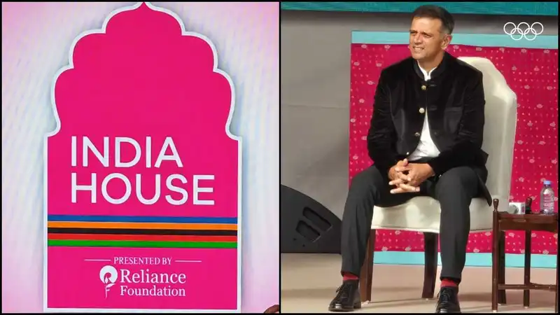 Rahul Dravid and India House