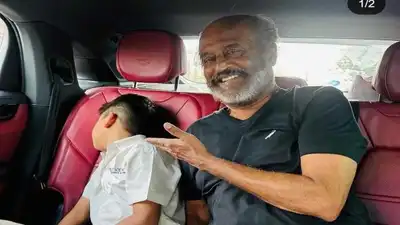 The heartwarming story behind Rajinikanth's viral photo with grandson Ved