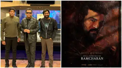 RC 16: Buchi Babu Sana drops major update on Ram Charan's next, shares photo with AR Rahman