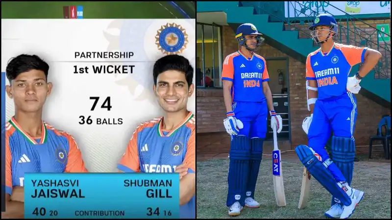 Shubman Gill and Yashasvi Jaiswal