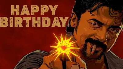 Suriya 44 promo celebrates Suriya's birthday with retro cinematic flair