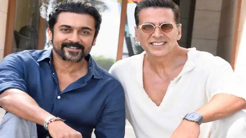 Suriya with Akshay Kumar