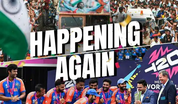 Team India's Open Bus Parade in Mumbai : Here are the time, location and all other details