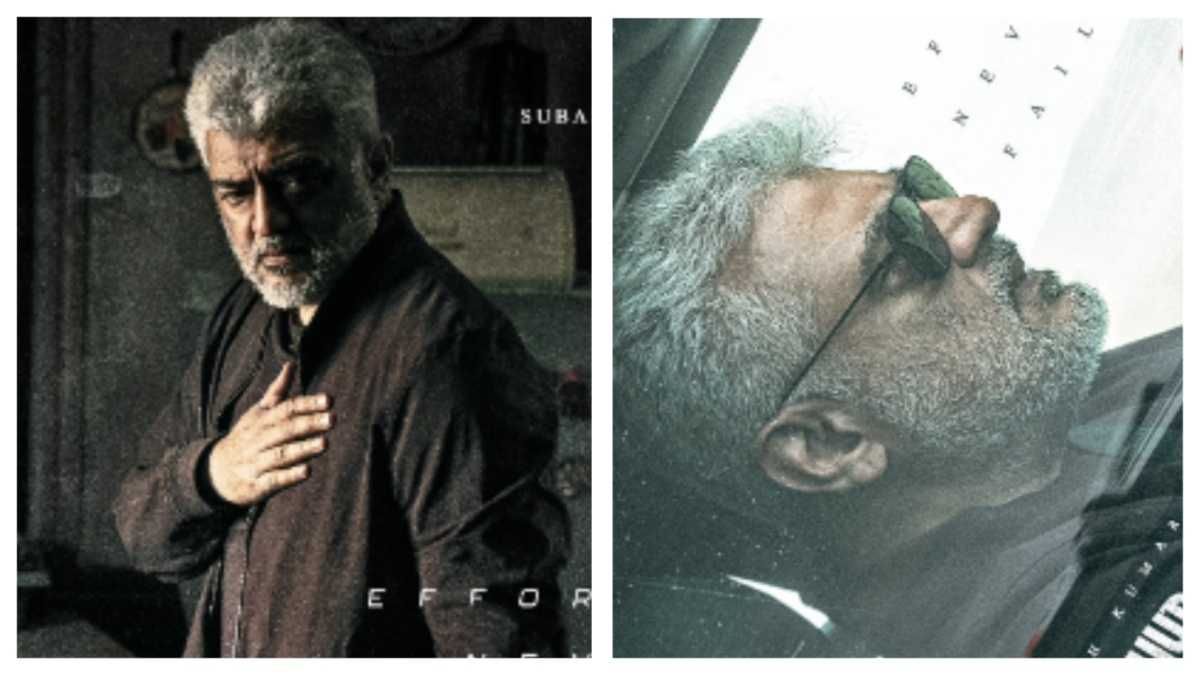 Vidaamuyarchi Second-look Posters: Ajith's Dashing Looks From Action ...