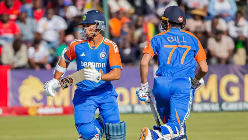 <p>Yashasvi Jaiswal and Shubman Gill - BCCI Twitter</p>