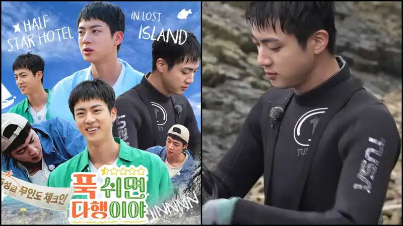 BTS' Jin on 'Half-Star Hotel in Lost Island'