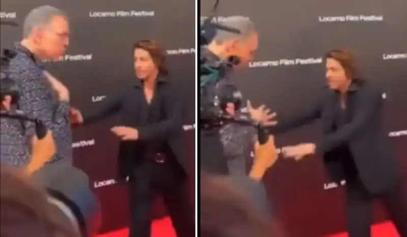 Fans rally behind Shah Rukh Khan after his video of ‘pushing’ old man goes viral - "No way that one can ever associate SRK..."