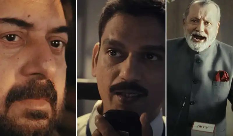 IC 814: The Kandahar Hijack trailer- Vijay Varma impresses everyone in the role of flight captain; netizens happy with Arvind Swamy and Pankaj Kapur’s reunion after Roja