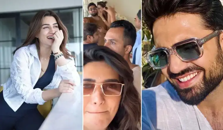 Kriti Sanon spotted dancing with rumoured boyfriend Kabir Bahia in Greece; Don’t miss viral video