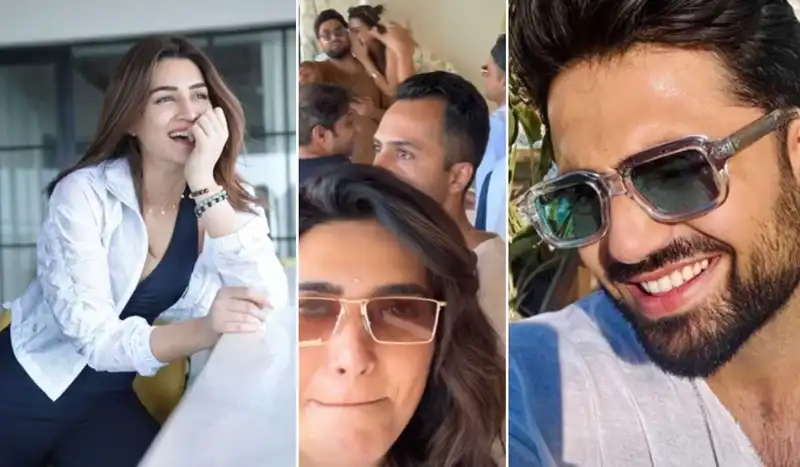 Kriti Sanon spotted dancing with rumoured boyfriend Kabir Bahia in Greece; Don’t miss viral video