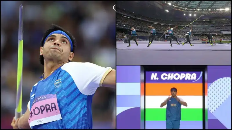 Neeraj Chopra win Silver - Olympic Khel Twitter