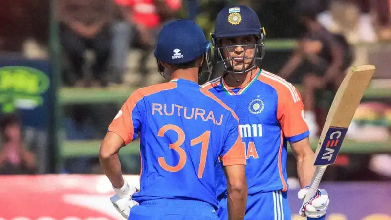 Shubman Gill and Ruturaj Gaikwad