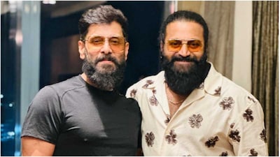 Rishab Shetty waited 24 years to meet Vikram; calls Thangalaan star ‘his idol’