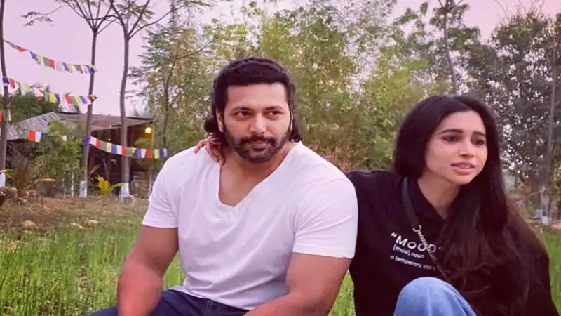 Aarti Ravi and Jayam Ravi